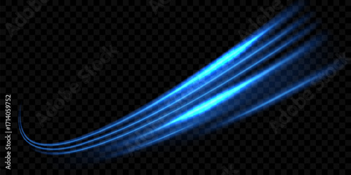 beautiful light speed line background on black background abstract design vector illustration