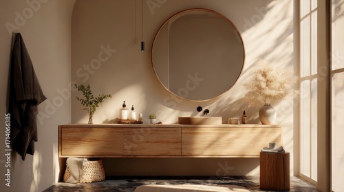 Modern bathroom interior design