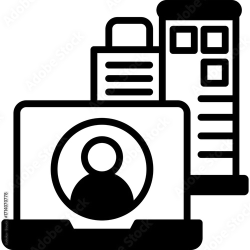 Virtual Company mixed icon