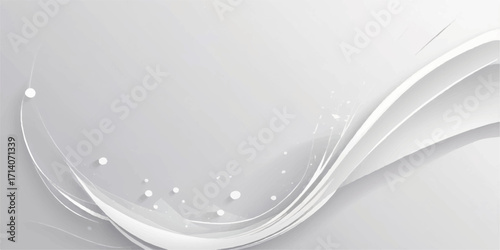 Abstract, clean, and fresh liquid milk beverage isolated in a white bowl on a glass plate with nobody around