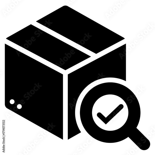 Product Availability Icon in Glyph Style Suitable for Web, Apps, Presentation, or Printable Meanings