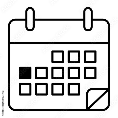 Calendar Icon – Remote Work Scheduling