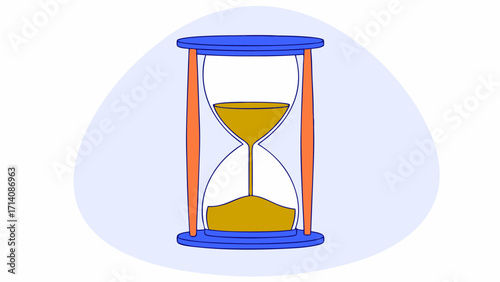 clock 3d set glass social vintage time png render icon wooden hourglass background countdown hours isolated watch transparent media for business sand 3d on or illustration game 58224407 1