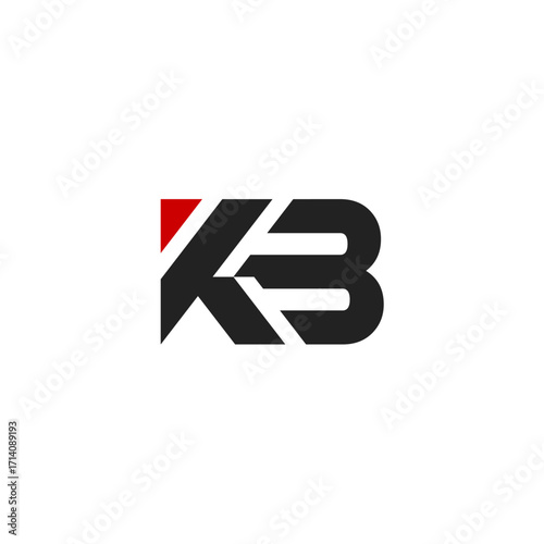 Letter KB Logo, kb logo icon vector for business