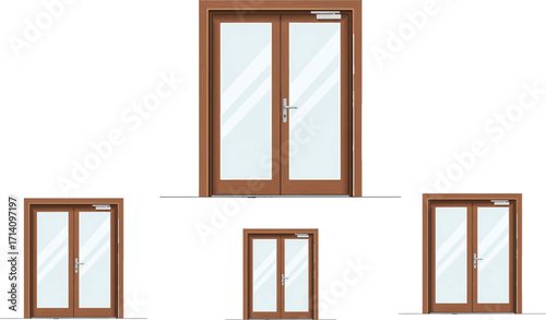 This latest door design you’ve shared is **the most functional and utilitarian** compared to the others.