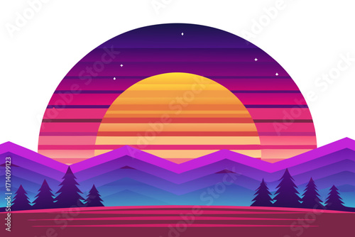 twilight horizon colors