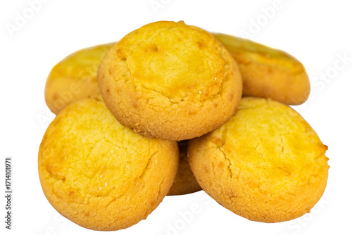 lemon cookies isolated