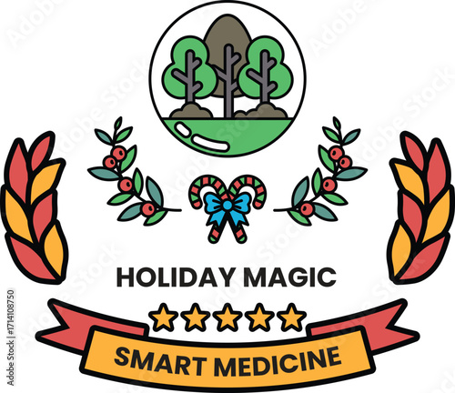 Holiday magic smart medicine is the name of the product