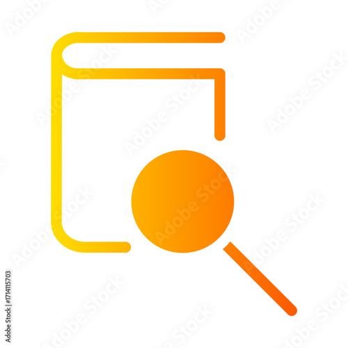 book gradient icon