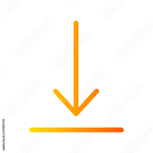 download gradient icon