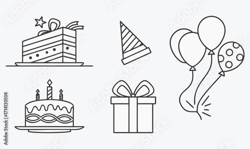 birthday cake and candles