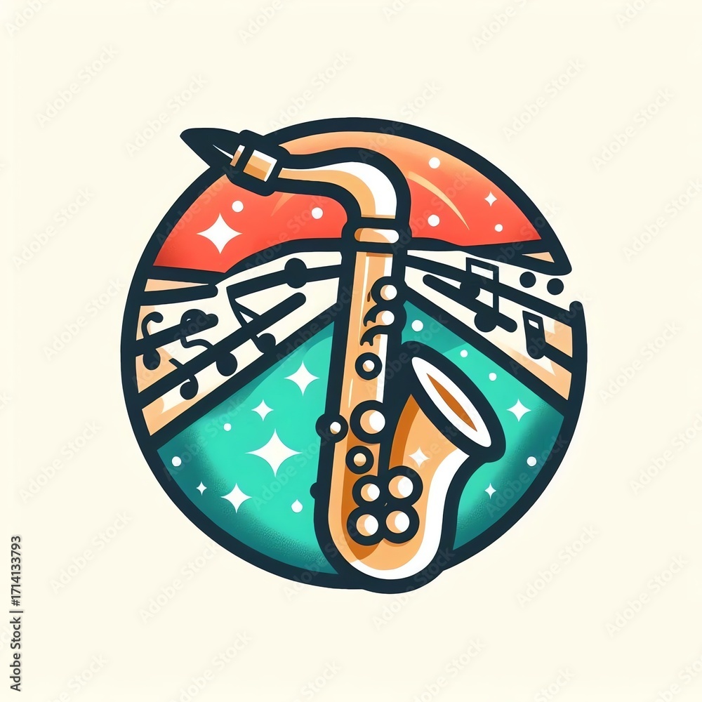 Vector illustration of a retro-style ancient Greek column with a seamless floral pattern design