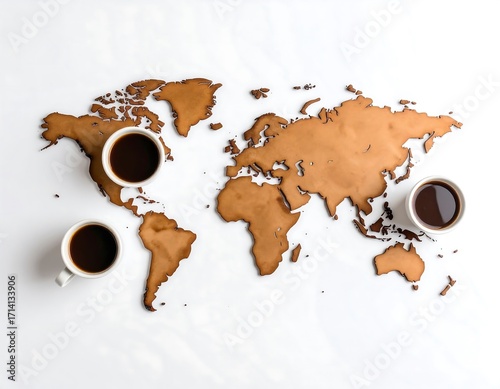 Global Coffee Consumption A Journey Around The World With Three Cups