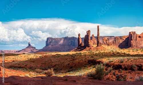 Rock Formation in Monument Valley
