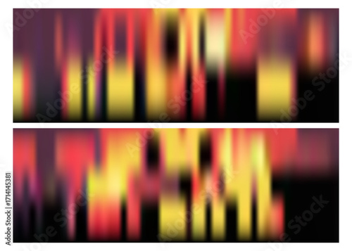 Abstract Fire Background:  Blurred, Vertical Flames with Noise Texture, Warm Color Palette, Intense and Energetic Mood.