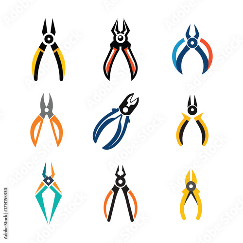 set of vector icons for design