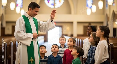 Blessing in Church.