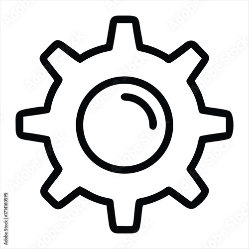 setting icon vector