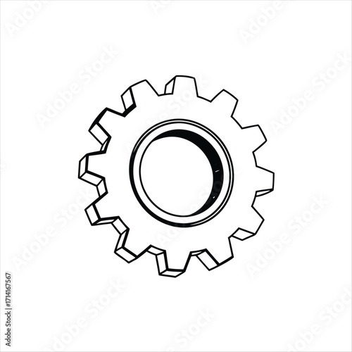 setting icon vector