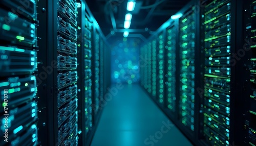Futuristic digital circuit board with glowing blue and green lines  abstract tech pattern  high-tech vibe  seamless background .