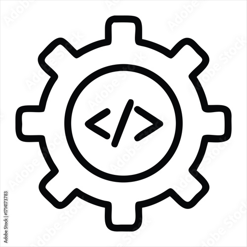 setting icon vector
