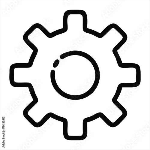 setting icon vector