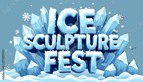 Chilling Winter Ice Sculpture Festival Celebration