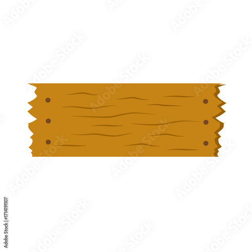 Wooden Name Box Illustration