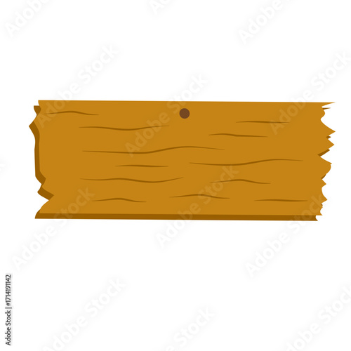 Wooden Name Box Illustration