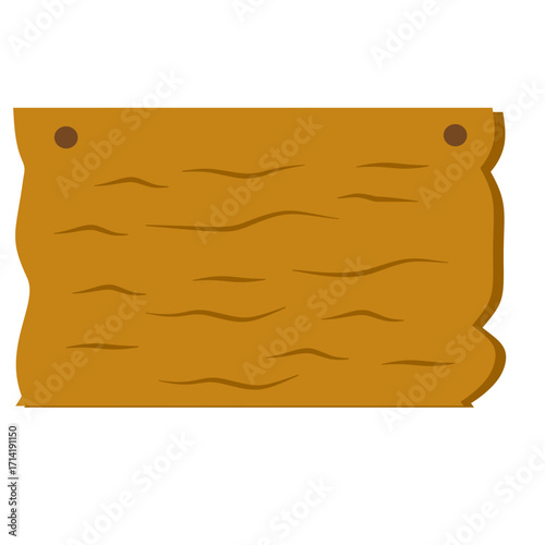 Wooden Name Box Illustration
