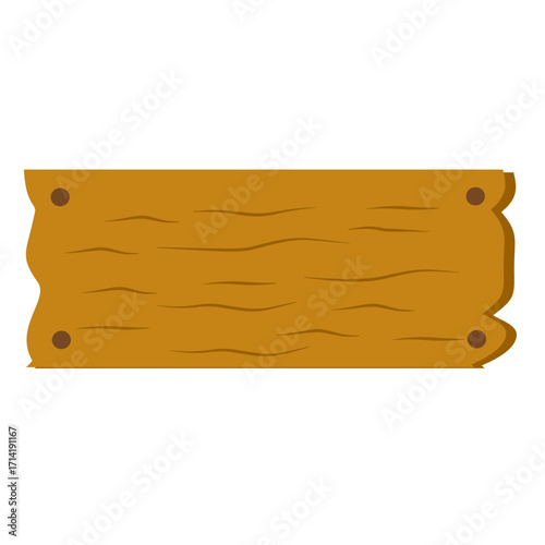 Wooden Name Box Illustration