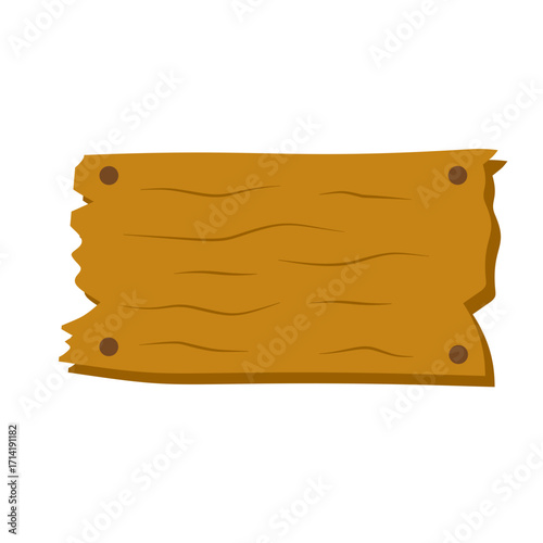 Wooden Name Box Illustration