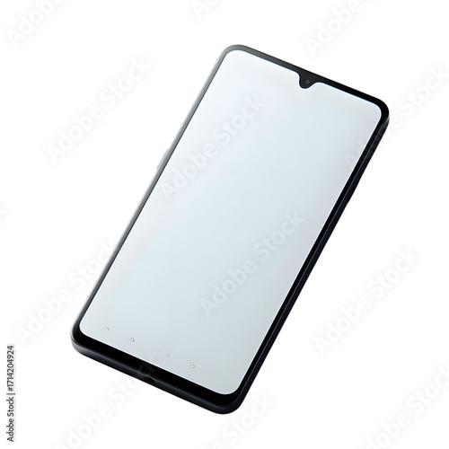 Minimalist smartphone display mockup , smartphone mock up