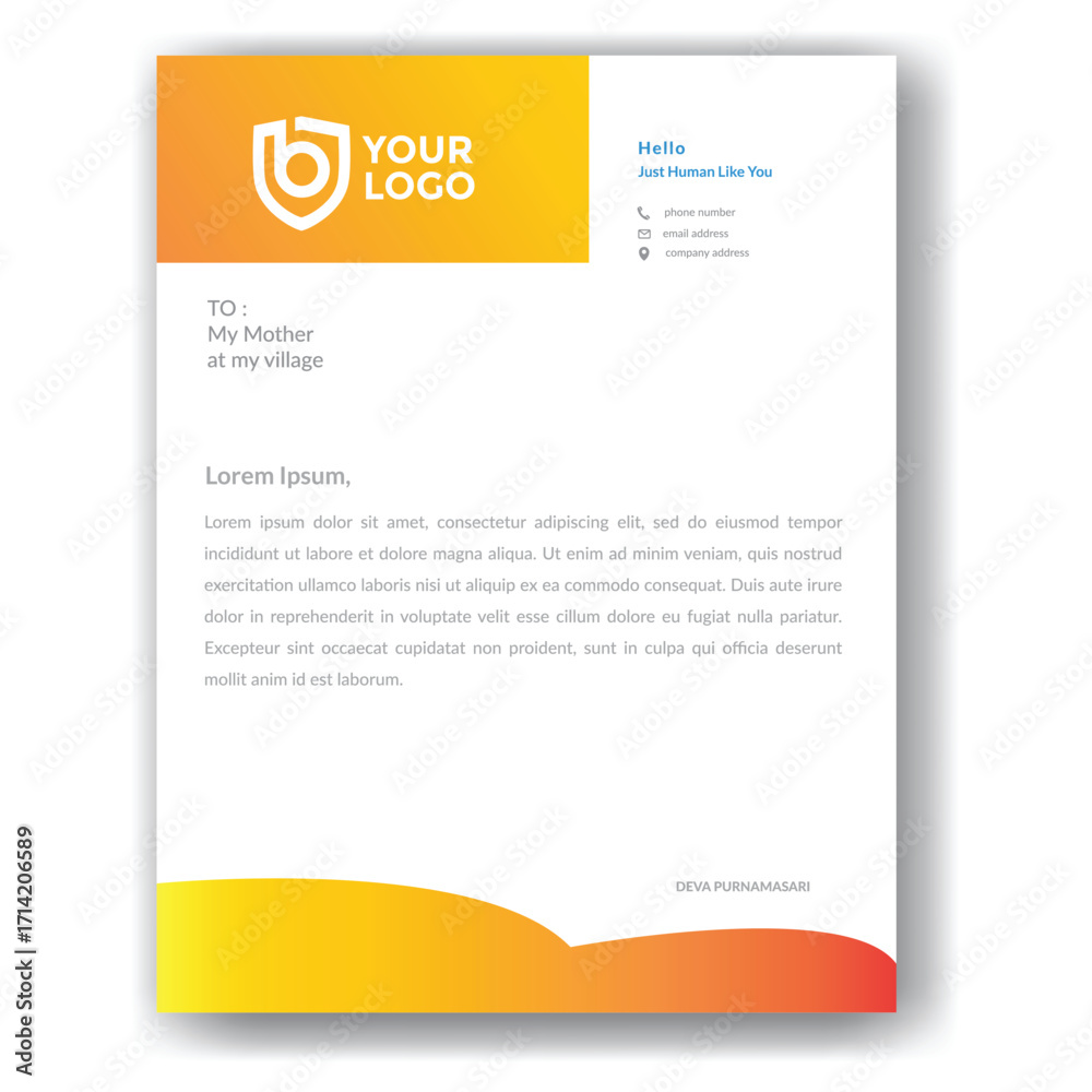 Fototapeta premium modern design template
