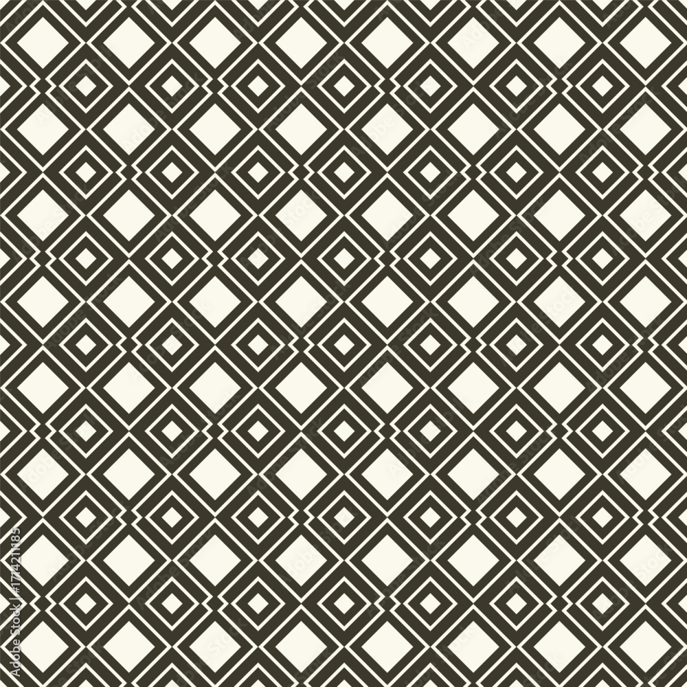 Fototapeta premium Repeating geometric background. Linear graphic design 