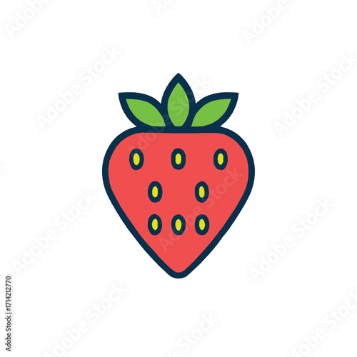 Strawberry Fruit Icon