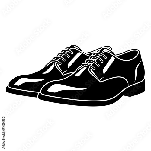 Pair of Classic Mens Dress Shoes.