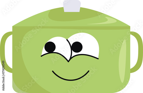 Pans pots and saucepans. Saucepans, frying pans. Kitchen pots