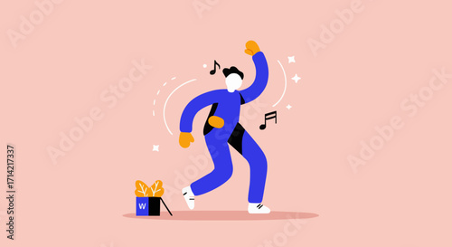Vector illustration Entertainment