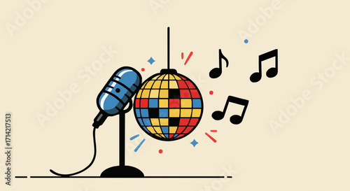 Vector illustration Entertainment