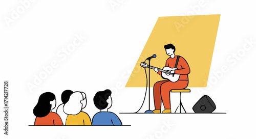 Vector illustration Entertainment