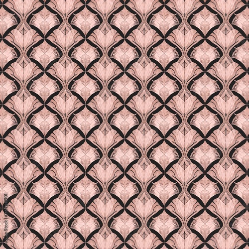 seamless pattern of metal Tiles
