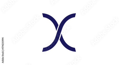 Intertwined Curves: A Symbolic Representation of Connection and Unity.