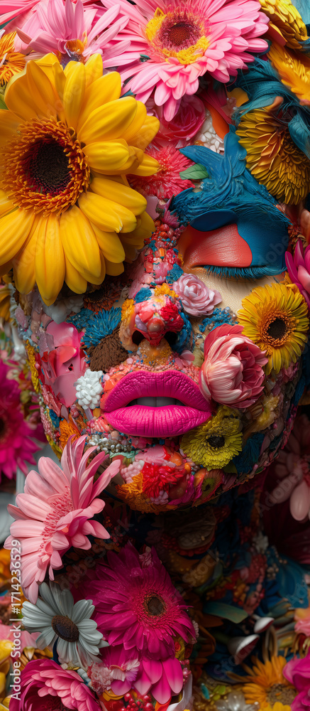 Fototapeta premium Fantasy makeup 