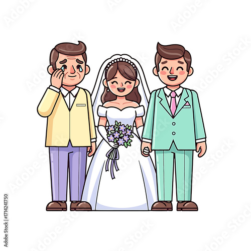 Diverse Wedding Celebration A Joyful Union of Love and Family Bonds