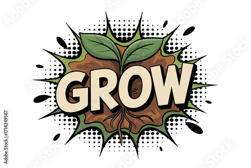 Symbolic illustration of growth and new beginnings with a seedling emerging from soil.