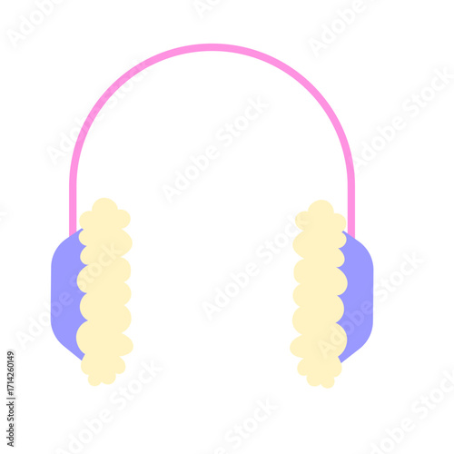 Winter earmuffs icon 
