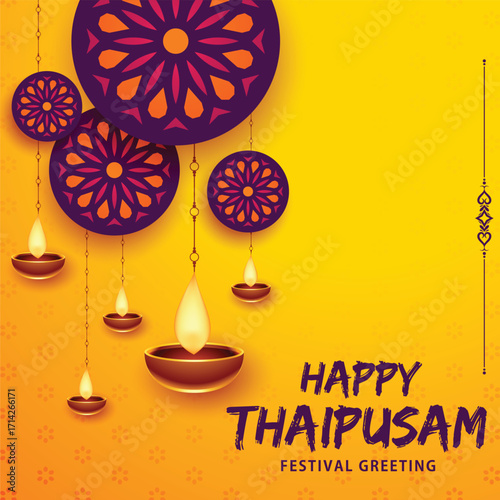 Thaipusam Card