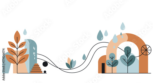 Cultivating Wholesome Habits: Modern Whisk Icon for Conscious Living Brands