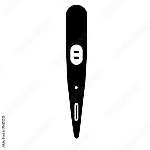 Illustration of a pregnancy test device